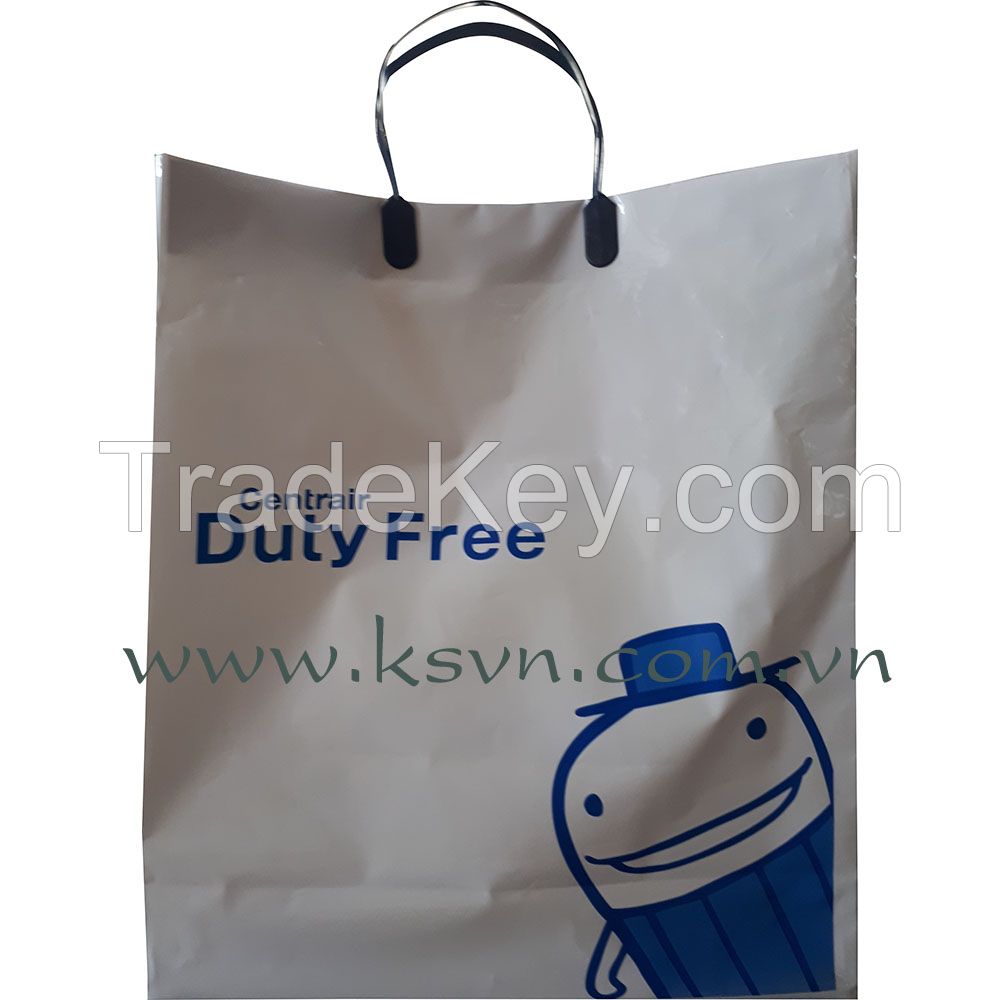 PE Rigid Handle Plastic Bag