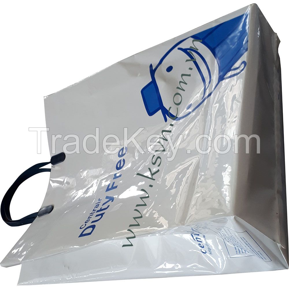 PE Rigid Handle Plastic Bag