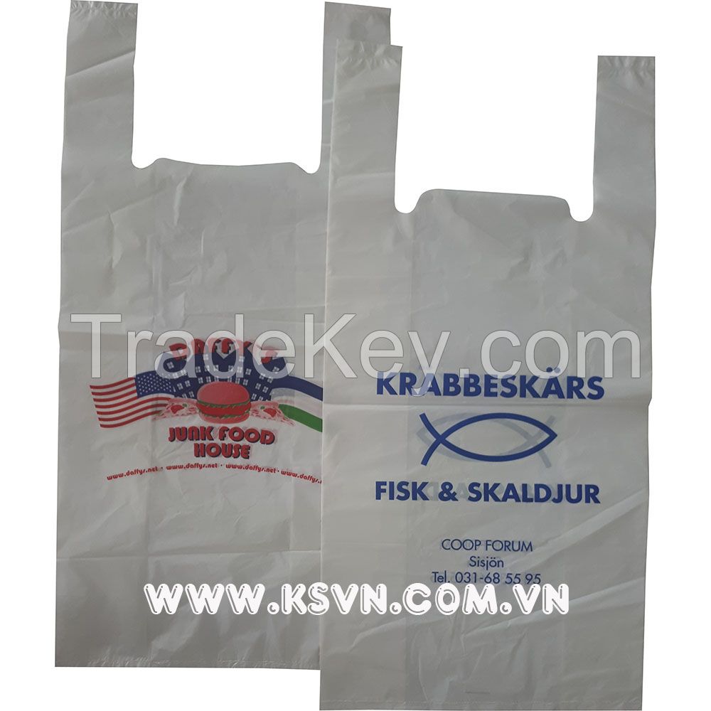 Vest Handle Plastic Shopping Bag