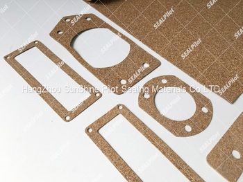 best sealing material flexible cork rubber sheet