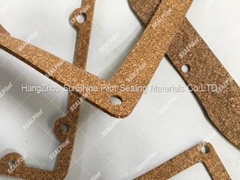 best sealing material flexible cork rubber sheet