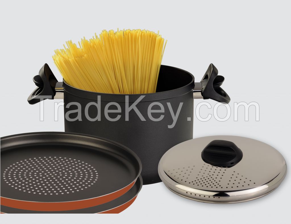 Pizza + Pasta Set, 4 Pieces , Cookware Set , Stocklot