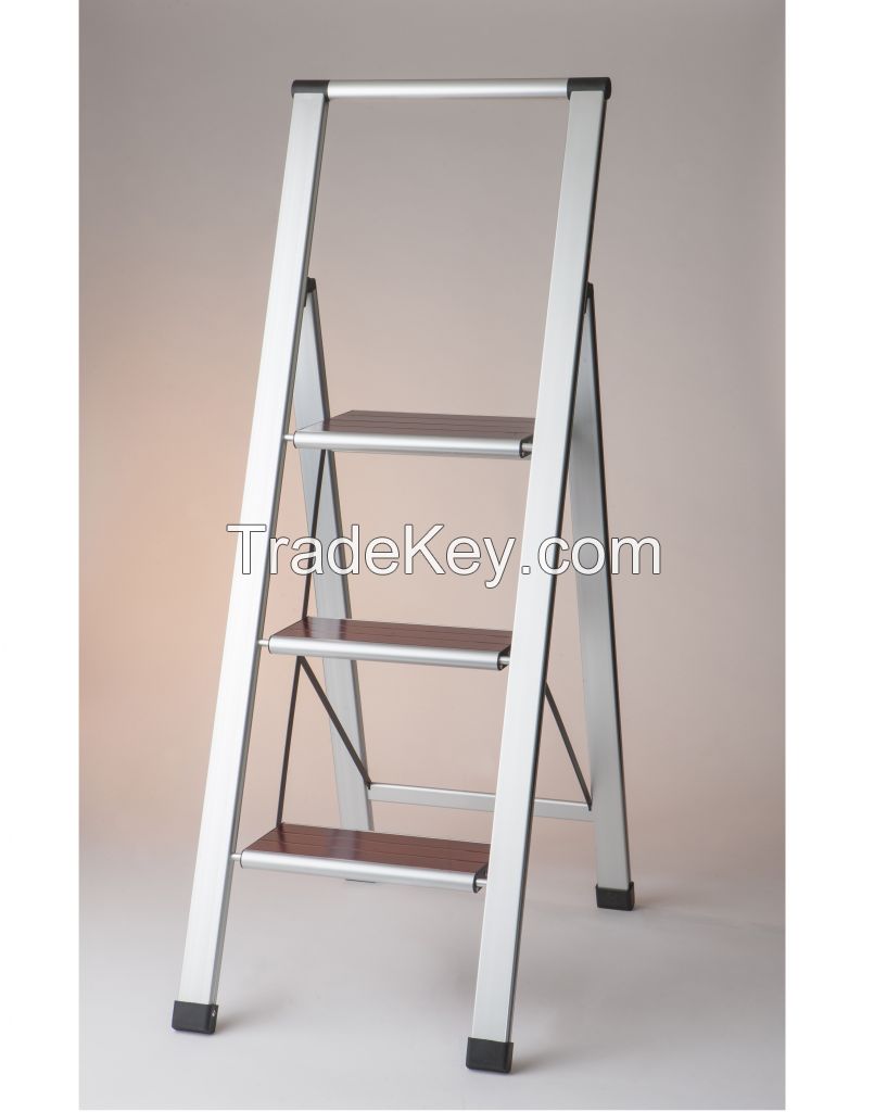 Step Ladder , 3 Steps , Foldable , Aluminium Ladder , Marona 3 , Stock Lot Germany , Stock Clearance Germany