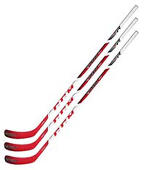 3 New CCM RBZ 240 Grip hockey stick 65 flex Int P40 LH L left hand intermediate 