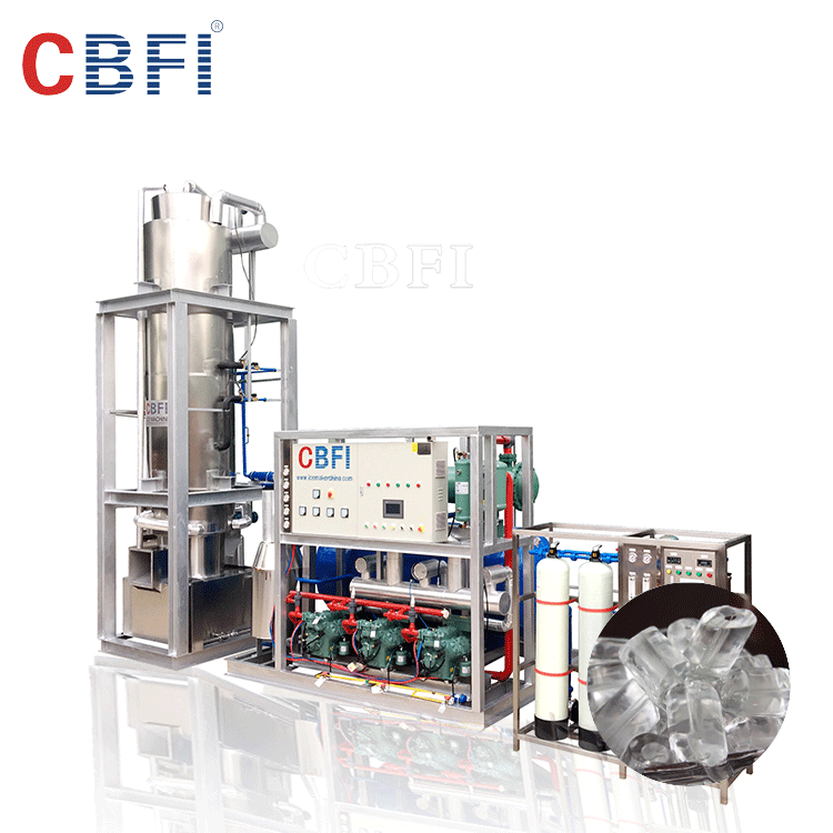 China commercial tube ice maker machine for drinking