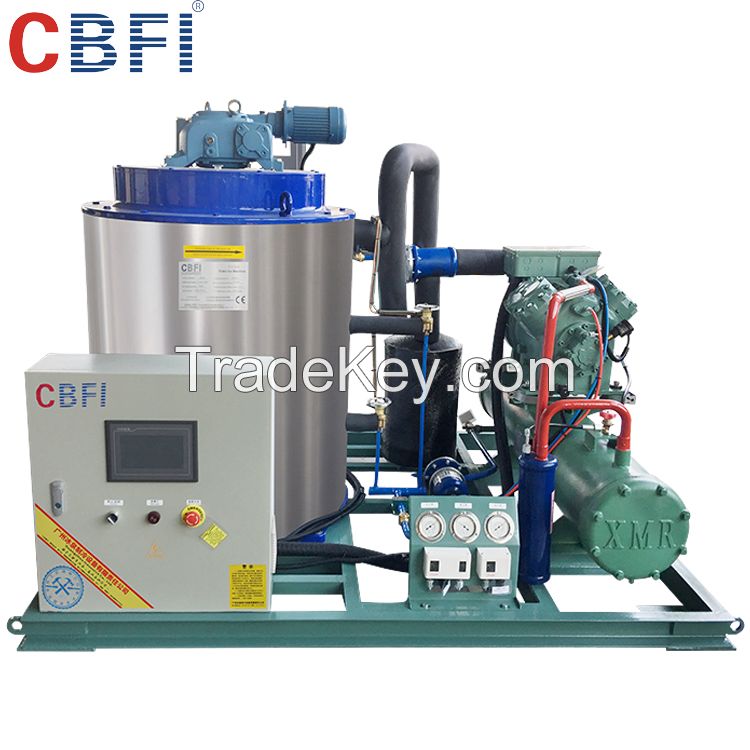5 Tons Containerized Flake Ice machine with cold room