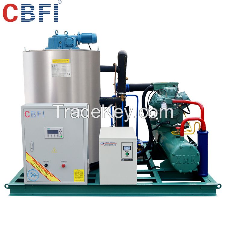 5 Tons Containerized Flake Ice machine with cold room