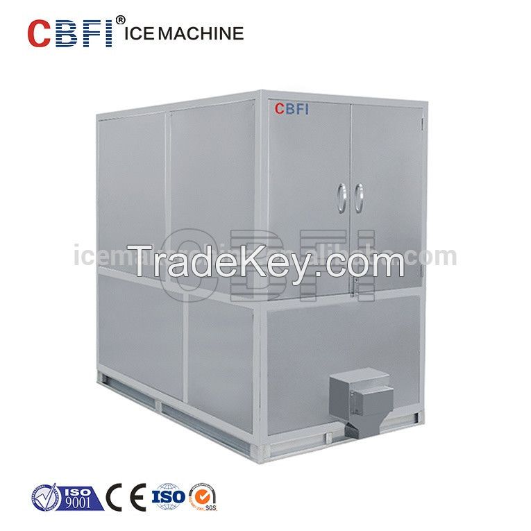 big capacity ice maker cube ice vending machine with water cooling for coffee shop bars and restaurants drinking