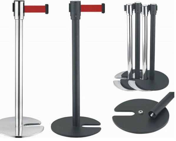 2m adjustable Post barrier for event