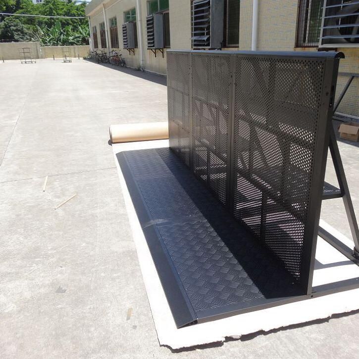 High quality aluminum crowed barrier for event