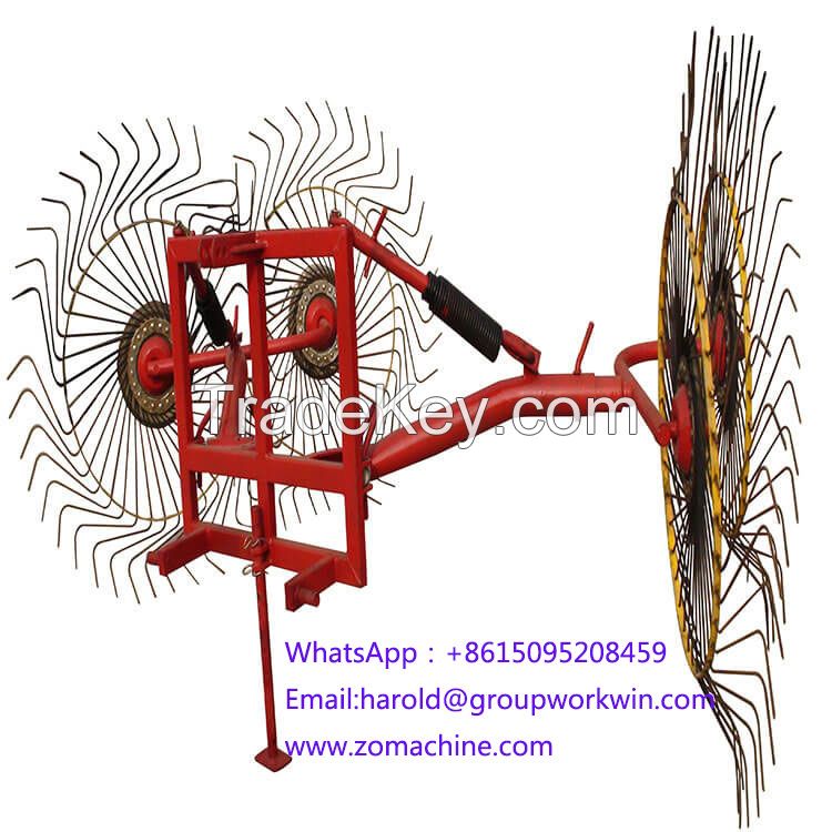 Wheel Rotary Rake Machine for Sale