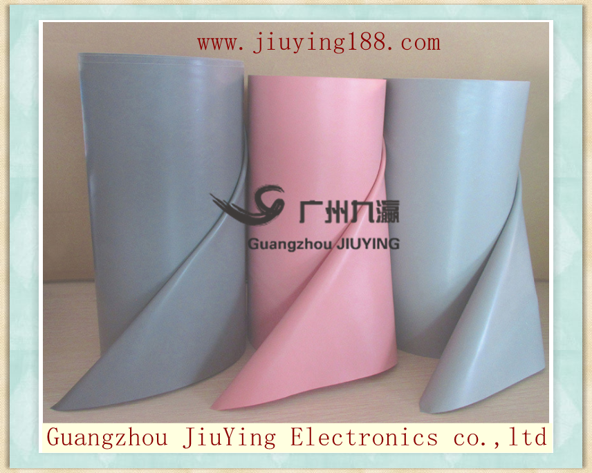 thermal silicon cloth soft silicone rubber fiberglass cloth 0.1mm