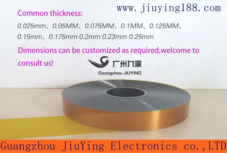 Polyimide Film with High Temperature Resistance 20mm*50m*0.025mm