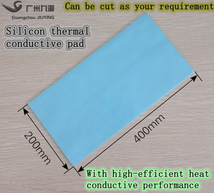 Silicone super thermal conductive pad 200*400*3.0mm 3w/m.k with or without adhesive