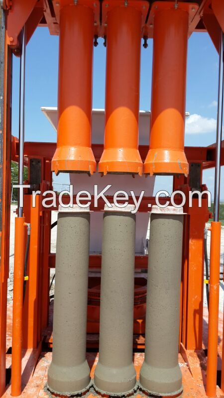     150mm -     600mm Concrete Pipe Machines