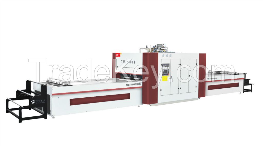 Automatic vacuum press machine with PIN system TM2580F