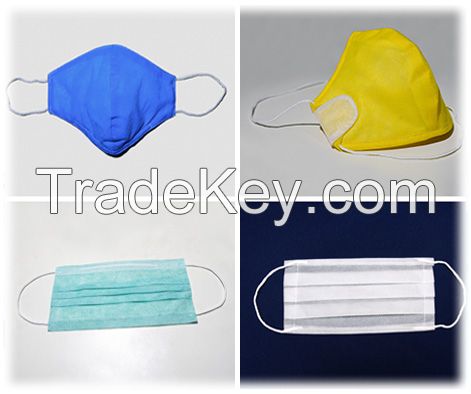 Surgical Disposable Masks, 3 Ply Disposable Masks