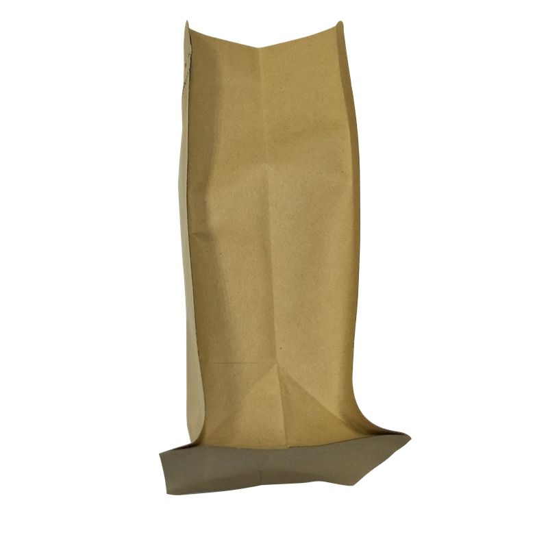Factory price food grade airtight 8 side seal foiled lined coffee bags stand up coffee bean bags with zipper