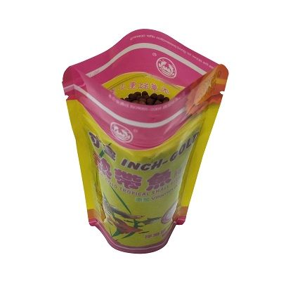 100% biodegradable remarkable quality cheap price fish bait plastic bag stand up pouch with transparent window