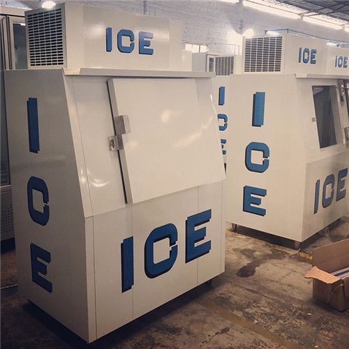 New model commercial ice merchandiser/ bagged ice cube