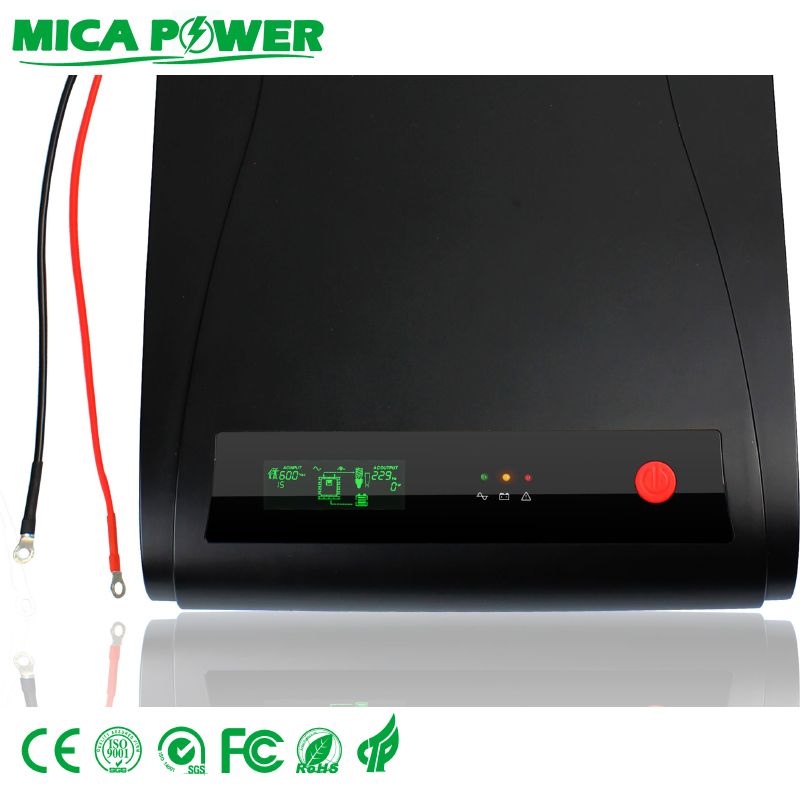 Factory wholesale Hot Selling 12v 24v Modified Sine Wave Micro dc ac power inverter with charger Solar inverters converter charger systems