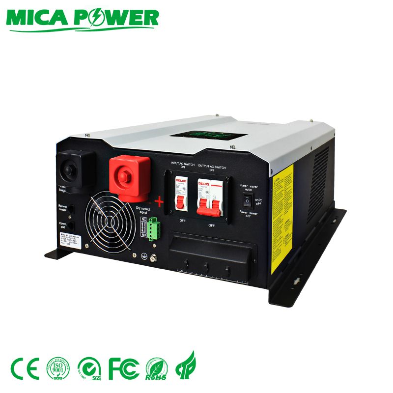 Low Frequency 1-3KW inverter with MPPT solar charger controller