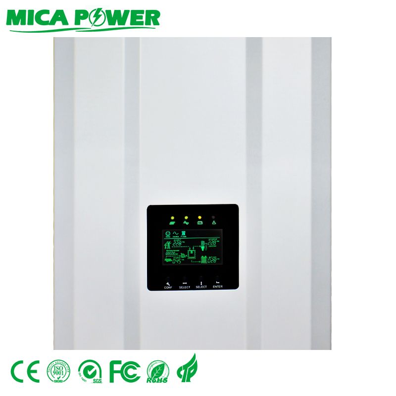 Low Frequency 1-3KW inverter with MPPT solar charger controller