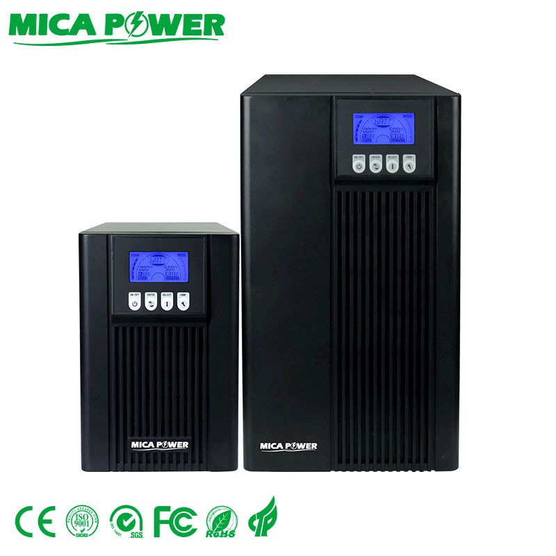 High frequency and stable 2kva 3kva ups 1600W 2400W high frequency with 1 hour back up online UPS