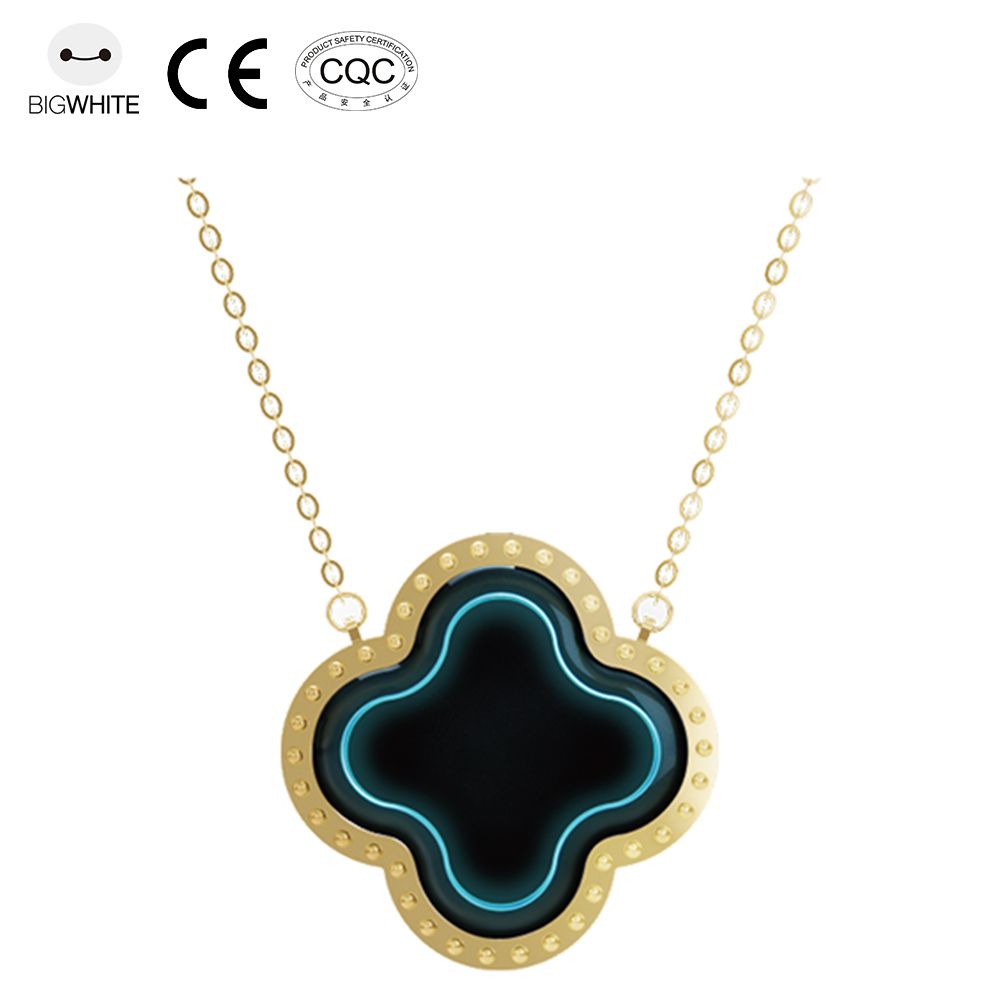 Necklace Four- leaf clover High efficiency negative ion Ionic Air Purifier