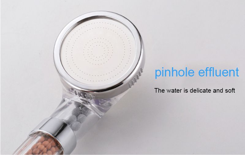High-Pressure Filtered Water-Saving Ionic Handheld Shower Head