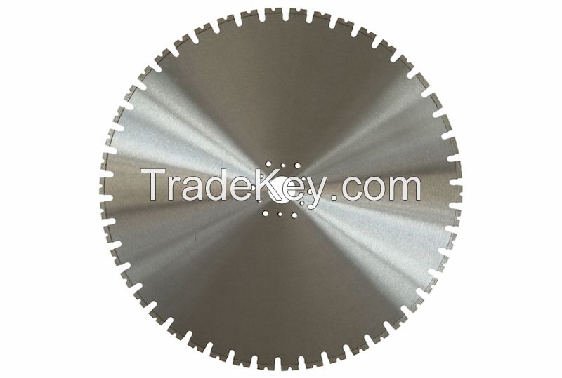 Diamond wall saw blades