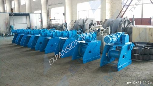 10T electric marine mooring winch for bulk vessels