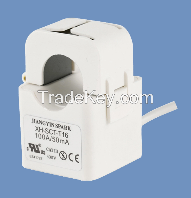 Ce Ul Sct-t16 100a 50ma Current Transformer Split Core Current Sensor