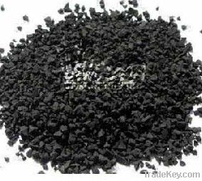 black rubber granule