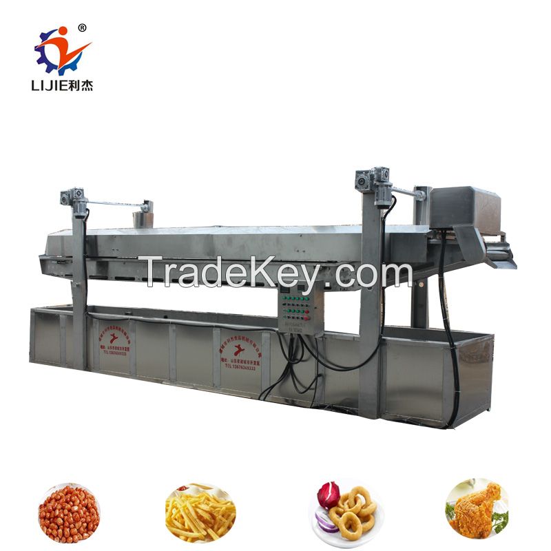 Automatic Potato Chips Making Machine Banana Chips Frying Machine