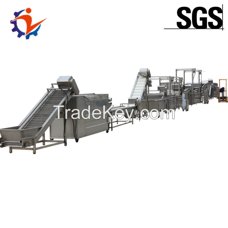 Commercial Used Stainless Steel Potato Chips Production Line