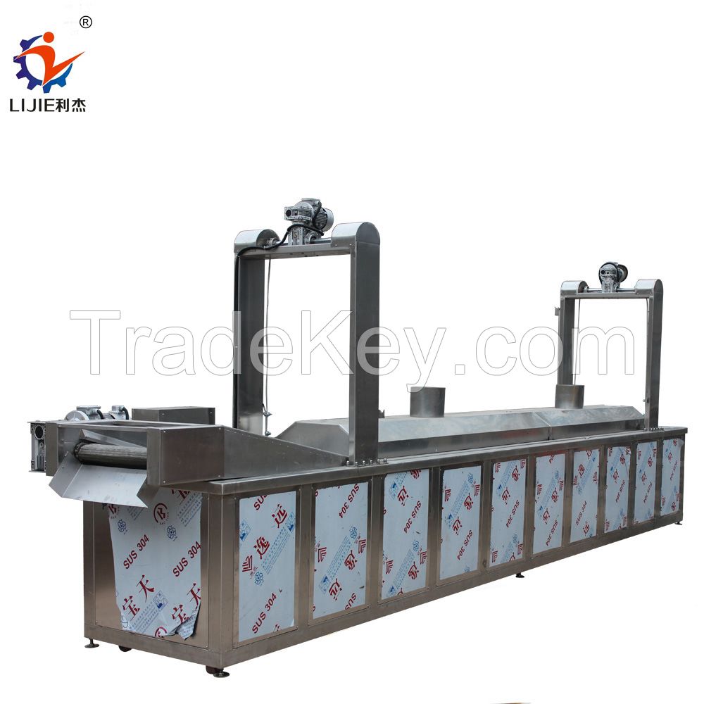 Automatic Potato Chips Making Machine Banana Chips Frying Machine