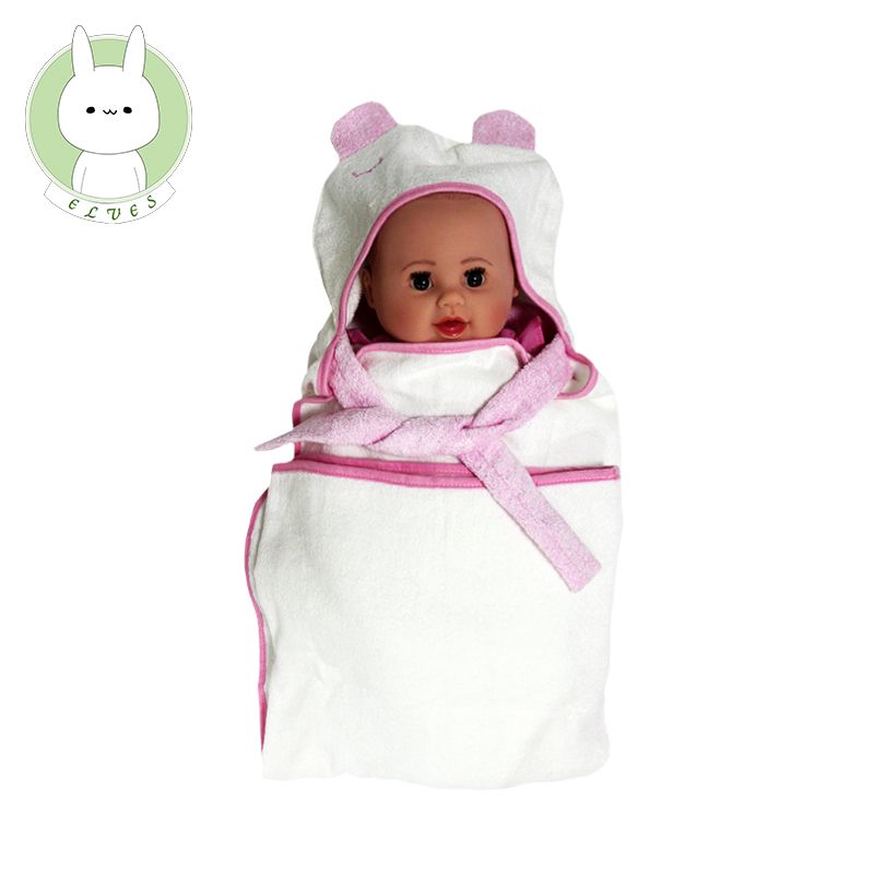 Bamboo Baby Hooded Towel, Soft, Hypoallergenic Thick, Organic, Infant & Toddler Layette & Registry & Gift Basket Sets, Large