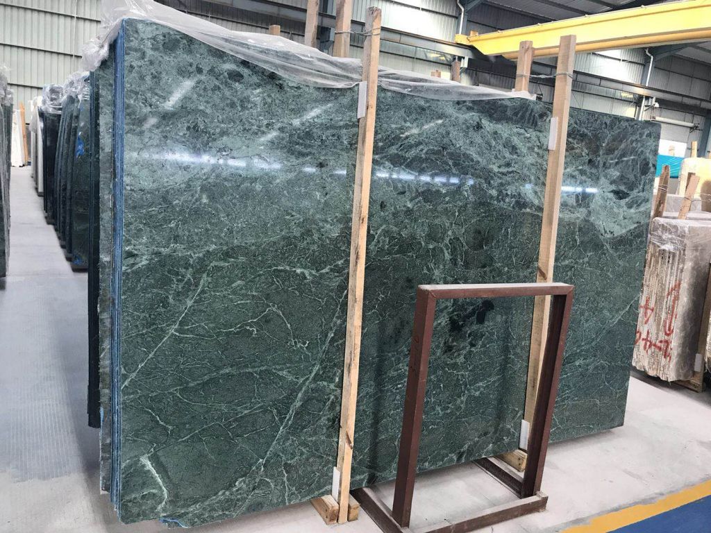 Chinese Natural Beautiful Luxury Green Marble