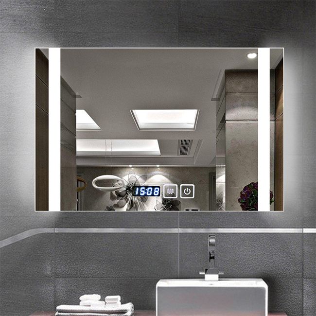 High-quality Illuminated Full Length Free Standing LED Sensor Bathroom Mirrors with Lights