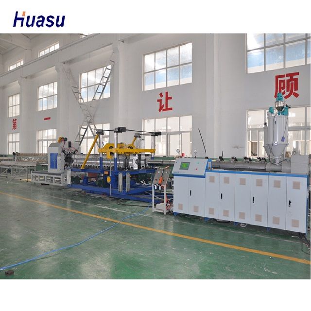 Double Wall Pipe Extruder-double Wall Corrugated Pipe Extrusion Line-sbg-500