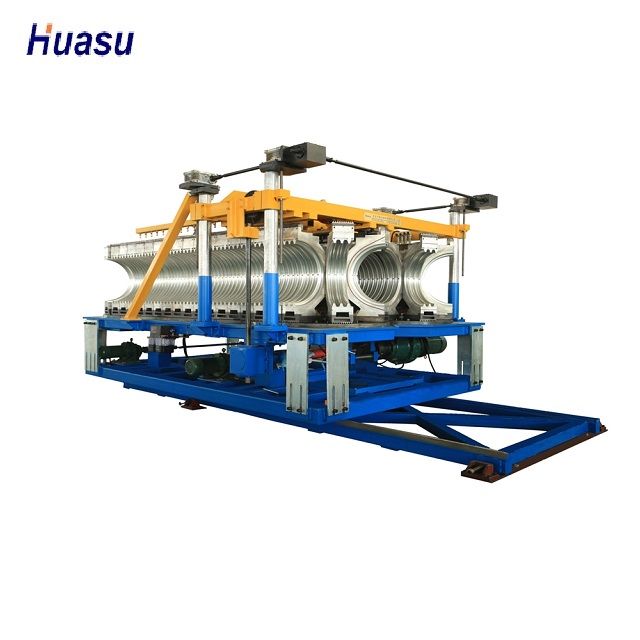 Double Wall Pipe Extruder-double Wall Corrugated Pipe Extrusion Line-sbg-500