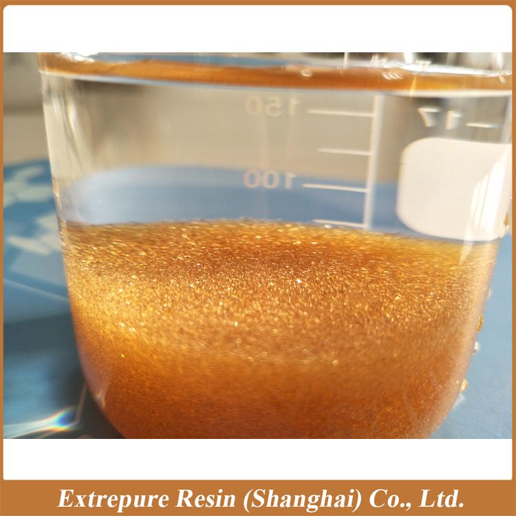 001*8 Styrene Series Gel Strong Acid Cation Exchange Resin