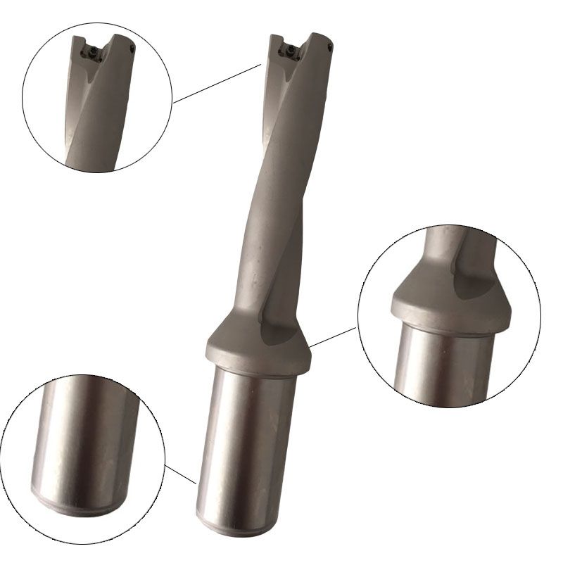 Acckee Shallow Indexable Insert U Drill -So for Cutting of Taegutec Recycling Through Hole