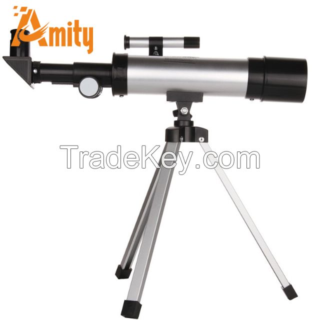 360mm astronomical telescope professional with refractor and free tripod monocular spotting scope