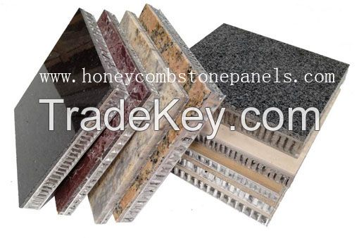 Stone honeycomb panels for exterior wall cladding, composite stone panels for wall