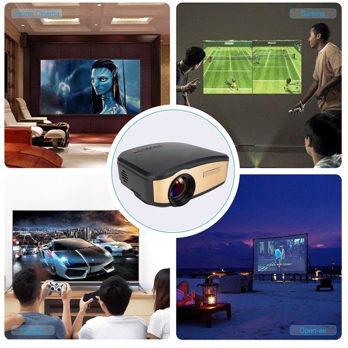 Hot Selling Wifi Led Lcd Projector Pocket Pico Digital Multimedia Android Proyector