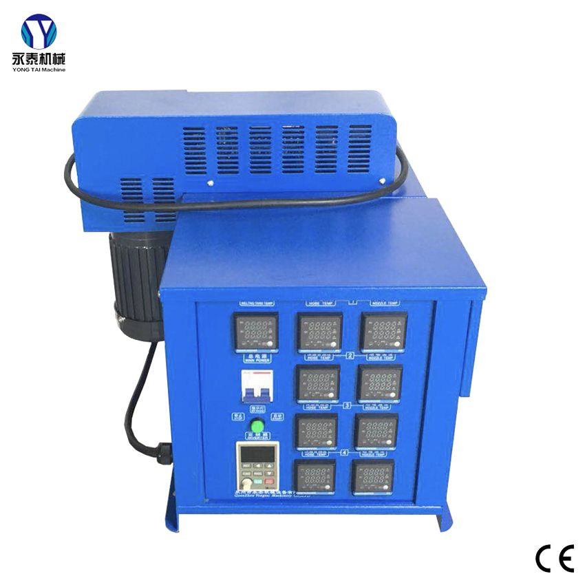 YT-M10P4 YONGTAI 10L glue applicator hot melt glue machine piston pump