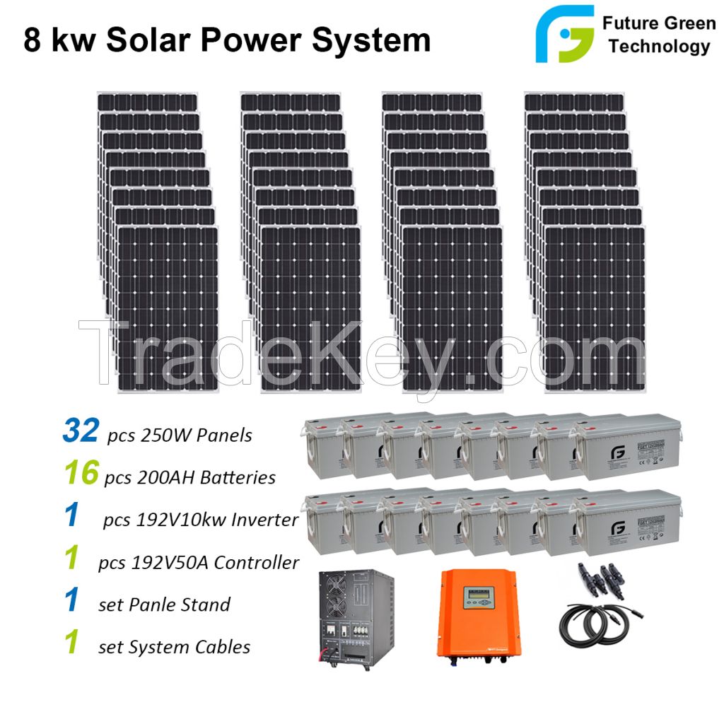 5kw 8kw 10kw 20kw Hybrid off Grid PV Energy Solar Power Energy System