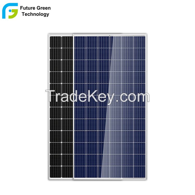 High Efficient 300W 350W 375W Solar Energy Power Mono Monocrystalline PV Panel